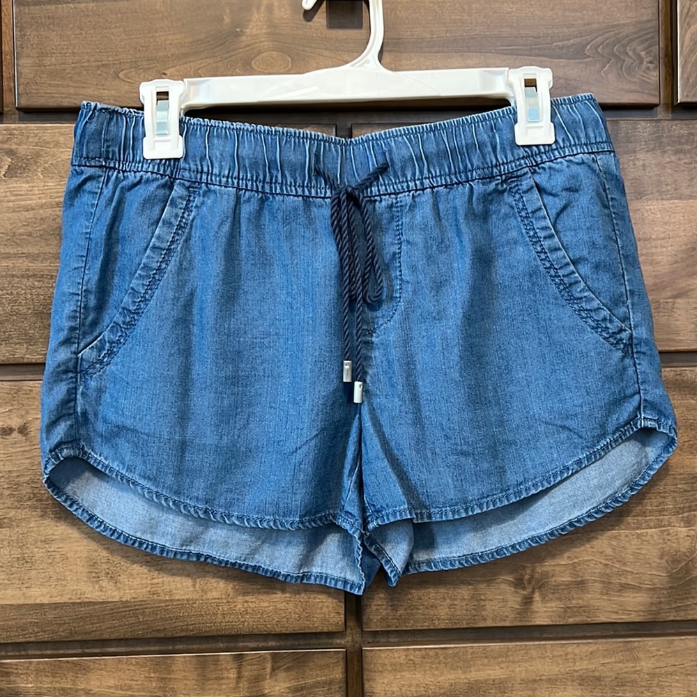 Loft Chambray Shorts